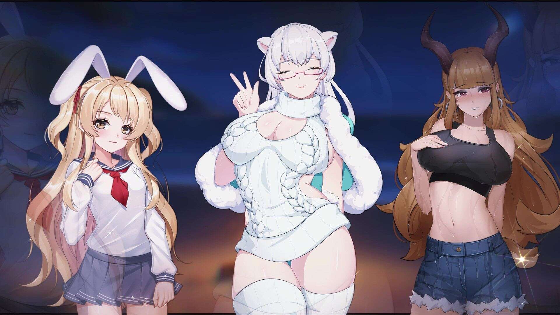 【RPG/汉化/动态】纯爱！？乱交！？樱花季物语 官方中文版+存档【新作/1G】【度盘】